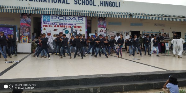 Special Assembly Neil Armstrong Birthday Celebration - 2019 - hingoli